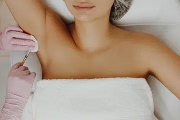 بوتاکس برای بوی بد زیر بغل