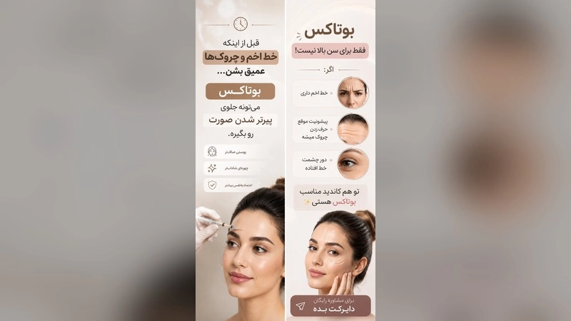 عوارض بوتاکس بعد از چند سال